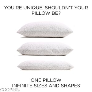 Fully adjustable pillow