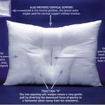 Cervical Pillow for Neck Pain: Arc4life Cervical Linear Traction Neck Pillow