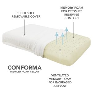 Classic Brands Conforma Memory Foam Pillow