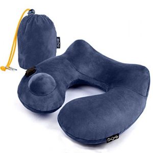 AirComfy Push-Button Inflatable Daydreamer neck pillow