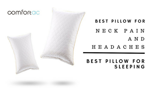 Best Pillow for Neck Pain and Headaches – Comfortac Shredded Memory Foam Pillow Review