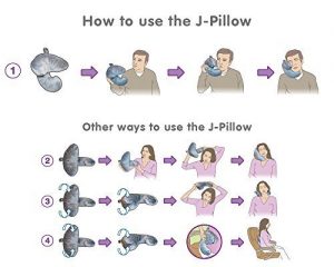 Different ways to use your J Pillow